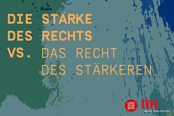Titelbild die Stärke des Rechts vs. das Recht des Stärkeren