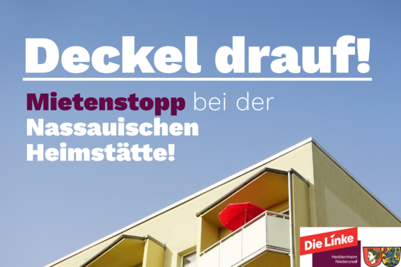 Mietenstopp bei der Nassauischen Heimstätte!